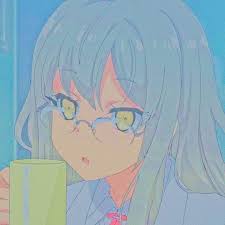 خذيه ب فولو وا تم indie anime kidcore anime aesthetic blue anime