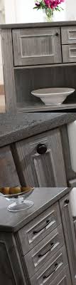 Digging these gray cabinets as potential stain for our cabinets. 14 Weathered Grey Cabinets Ideas Grey Cabinets Weathered Kitchen Remodel