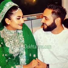 Afghan Wedding Nekah Henna Couple Green Dress Jewelry Love Happiness Party Outfit