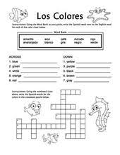 To mix using a spoon or wire whisk wit a circular motion. 16 Spanish Crossword Puzzles Ideas Spanish Learning Spanish Spanish Worksheets