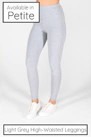 Light Grey Marl High Waisted Leggings High Waisted Grey Leggings High Waisted Leggings Coloured Leggings