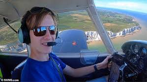 Buckinghamshire teenager, 18, becomes youngest pilot to circumnavigate the  globe solo