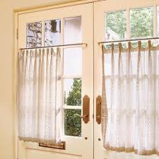 Cafe Curtains Back Door Curtain Inspiration Diy Curtains Curtains