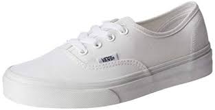Vans Unisex Authentic True White Skate Shoe