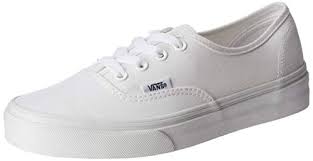 vans unisex authentic true white skate shoe