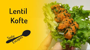 Serve with mint yogurt sauce and pitas, if desired. Lentil Kofta A Yummy Vegan Snack Amazing Vegan Recipes