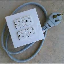 First wire the smps to the wall outlet by cutting off an extension cord at the socket end not removing this jumper will feed back 5v to the 33v pins of plug the wiring back plugs by grasping the wire as. 220 Volt To 110 Volt Modified Dual Receptical E9001 1 Electrical Adaptor Parts Accessories