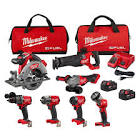 M18 FUEL 18V Lithium-Ion Brushless Cordless Combo Kit  7-Tool  w   2  5 0 A    3697-27 Milwaukee Tool