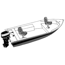 Launch 12 aluminum v hull boat features: Carver Styled To Fit Narrow V Hull Outboard Fishing Boat Cover 12 Ft 6 In Length X 60 In Width In The Boat Covers Bimini Tops Department At Lowes Com