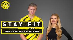 Haaland can score 60 goals in 60 games. Stay Fit With Erling Haaland Pamela Reif Episode 5 Youtube
