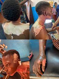 Man Stąɓs wife almost to dæth in Delta State. This is the face of the man  who stąbbęɗ his wife yesterday almost to ɗęąțĥ because he heard the wife  cheated on him.