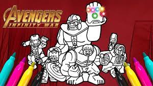 Use the download button to see the full image of. Avengers Thanos Coloring Page Lego Superheroes Series Youtube