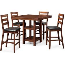 Ad Counter Height Dining Table Set W 4 High Top Table Chairs Small Kitchen 5 Piece H Counter Height Dining Sets Small Kitchen Tables Small Kitchen Table Sets