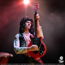 (his companion is the family cat, squeaky.) harold may/brian may. Brian May Statue Rock Iconz Limited Edition Queen 23 Cm Blacksbricks