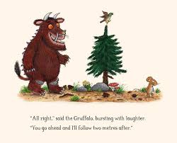 Sam lewis as first little squirrel. The Guffalo Social Distancing Nanny Mcphee