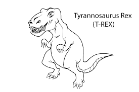 Free printable coloring pages to print for kids. Online Coloring Pages Rex Coloring Tyrannosaurus Rex Dinosaur
