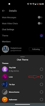 Here, choose a conversation that you want to change the theme. How To Change Instagram Chat Theme Gadgets To Use
