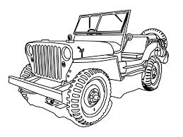 Coloring pages jeep pictures astonishing gallery. Military Jeep Coloring Pages Coloring Home
