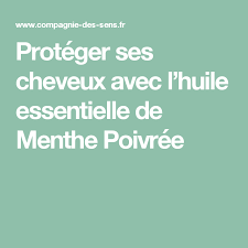 Proteger Ses Cheveux Avec L Huile Essentielle De Menthe Poivree Menthe Poivree Huile Essentielle De Menthe Huile Essentielle Menthe Poivree