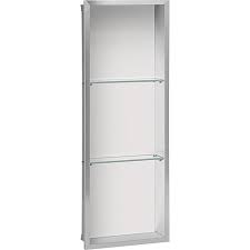 Get the best deal for glass wall shelves 2 shelves from the largest online selection at ebay.com. Stainless Steel Wall Installation Niche Open 900 2 Glass Shelves