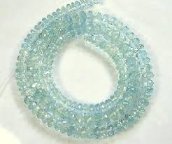 Natural Blue Aquamarine Beads 7 Full Strand Center Etsy Aquamarine Beads Gemstone Beads Jewelry Beaded Bridal Jewelry