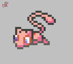Pixel power flip a coin. Pokemon Sprite 151 Mew By Akatsukidevil On Deviantart