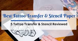 Also know, what paper is used for tattoo stencils? The Best Tattoo Transfer Paper Get Your Stencilling Right