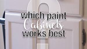 best paint use kitchen bath cabinets