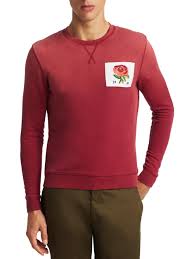 Kent & curwen was founded in 1926, two years after eric kent and dorothy curwen crossed paths on savile row. Kent Curwen Cotton Rose Embroidered 1926 Sweatshirt Red Currant Sweat For Men Lyst