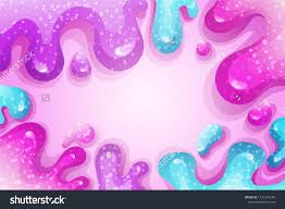 Black And White Slime Drip Background Glitter Slime Dripping On Pink Background Glossy Texture With Girly Colors Of Pink And Purple Vector Illustration P Glitter Slime Blue Slime Pink Background