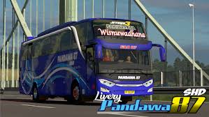 This latest pandawa livery is perfect for you guys to put on the bussid v3.3 game. Livery Bussid Bimasena Sdd Pandawa 87 Hd