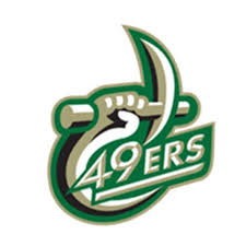 Charlotte 49ers logo machine embroidery design from college and university sport logotypes machine embroidery collection. Charlotte 49ers Logos