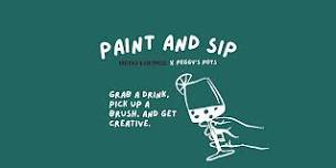 Paint and Sip at Hudo Lounge