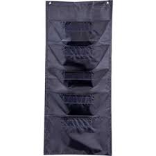 File Folder Storage Black Pocket Chart Cd 158569