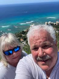Hiking diamond head in Honolulu