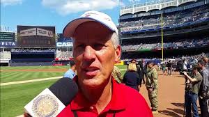 Navy Veteran Capt. Jeff Cathey at Yankee Stadium