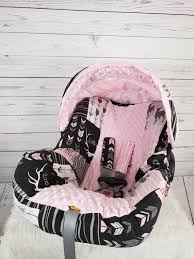Pink Patchwork Deer Car Seat Cover Deer Girl Infant Car Seat Etsy Baby Car Seats Car Seats Infant Car Seat Cover