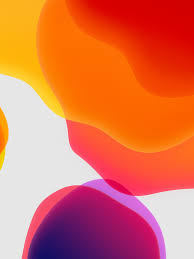 Check out our ios wallpaper selection for the very best in unique or custom,. Ipados Wallpaper 4k Stock Orange White Background Ipad Ios 13 Abstract 1551