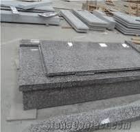 G664 Red Granite Tombstone Violet Luoyuan Monument Design