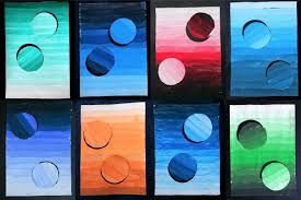 Tonal Gradation With Circles Intro To Art Value In Art Elementary Art