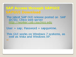 What is the latest sap gui version and where i can download? The Enterprise Systems Track Egn 5620 Enterprise Systems
