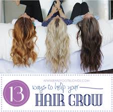 13 Ways To Make Your Hair Grow Barefoot Blonde Amber Fillerup Clark Hair Styles Long Hair Styles Grow Hair