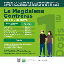 Una trabajadora sanitaria vacuna a un paciente contra la covid en ciudad de méxico, el 15 de la vacuna acapara miradas. Secretaria De Gestion Integral De Riesgos Y Pc On Twitter Continua La Aplicacion De La Primeradosis De Vacuna Contra Covid19 Para Adultos De 50 A 59 Anos En Alamagdalenac Alccuajimalpa Gobmilpaalta Y