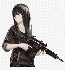 Share the best gifs now >>>. Butt Stallion Anime Guns Transparent Anime Girl With Gun Clipart 890766 Pikpng