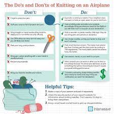In the uk, the rules say that both knitting needles and short scissors are allowed in hand luggage, but it's not always that simple. Knitting On An Airplane And Other Travel Tips For Makers Knitting Interweave