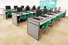 Computer Lab Furniture Customized For Any Space By Interior Concepts Computer Lab Design Computer Lab School Computer Lab