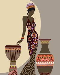 Artwork African Woman Art Black And White African Woman Art Black Girl Wall Decor Painting Etsy African Women Art Afrocentric Art African American Art Women