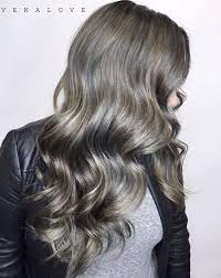 60 Shades Of Grey Silver And White Highlights For Eternal Youth Brown Hair Extensions Brown Hair Looks Ash Brown Hair