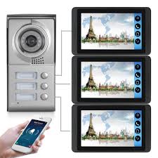 Review the best apartment intercom system on the market today to find the. Wifi Video Intercom App Remote Unlock Door Lock 7 Inch Monitor Video Doorbell Door Phone Camera For 2 Families Floors Apartment Best Deal D65e6 Goteborgsaventyrscenter