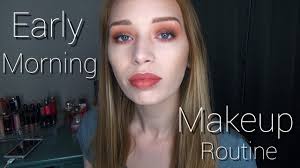 easy morning makeup routine saubhaya
